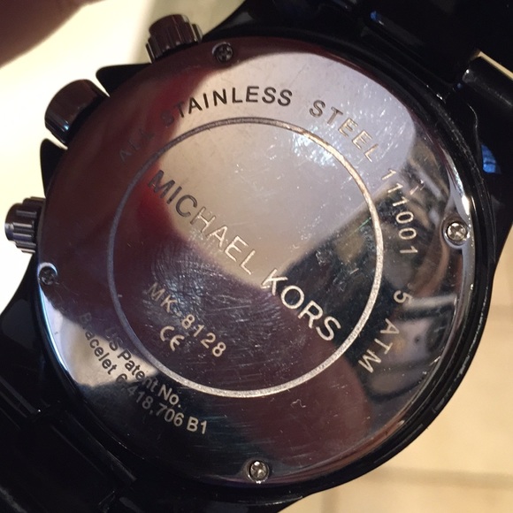 Black Authentic Michael Kors Watch - Picture 5 of 7